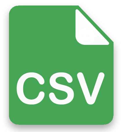 Product sheet or CSV